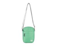 ROKA London Bond Ripstop Small Crossbody Bags for Women & Men - Mobile Phone Bag w/Multi Pockets & Adjustable Strap for Wallet, Cards & Keys (Matcha)