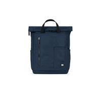 ROKA London Camden P Medium Recycled Nylon Midnight Rolltop Backpack Rucksack
