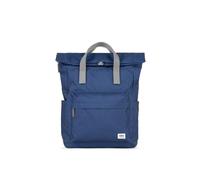 ROKA London Canfield B Denim Dark Wash Medium Recycled Canvas Backpack Rucksack