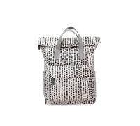 ROKA London Canfield B Medium Sustainable Canvas Backpack Linear Dot
