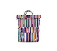 ROKA London Canfield B Multi Stripe Medium Recycled Canvas