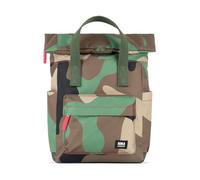 ROKA London Canfield B Recycled Canvas Backpack Small Vintage Camo