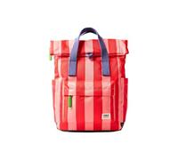ROKA London Canfield Small Roll-Top Backpack Recycled Canvas Water-Resistant Rucksack, Lightweight Everyday Backpack for Work, Travel, Commuting & City Use - Circus Print