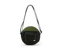ROKA London Creative Waste Paddington B Recycled Nylon Crossbody Bag (Black/Avocado)