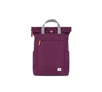 ROKA London Finchley A Medium Recycled Canvas Cherry Lacquer