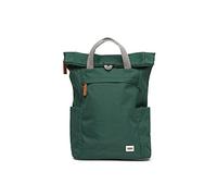 ROKA London Finchley A Small Sustainable Canvas Backpack (Forest)