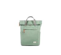 ROKA London Finchley A Small Sustainable Canvas Backpack Frost