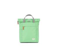ROKA London Finchley A Small Sustainable Canvas Backpack (Peppermint)