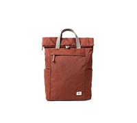 ROKA London Finchley Medium Backpack - Lightweight Water-Resistant Laptop Rucksack, Recycled Canvas Travel Backpack for Work, School & Commuting (Henna)