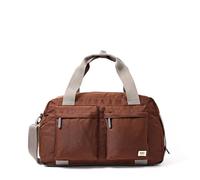 ROKA London Gatwick Medium Recyled Canvas Holdall (Chocolate)
