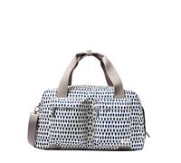 ROKA London Gatwick Medium Recyled Canvas Holdall (Indigo Denim Rain)