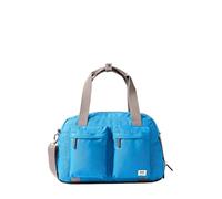 ROKA London Gatwick Small Recycled Canvas Duffle Bag (Malibu Blue)