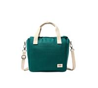 ROKA London Hampstead Insulated Lunch Bag - Roll Top Lunch Tote Cooler Bag with Adjustable Shoulder Strap, Water Resistant Reusable Lunch Bag for Work, School, Picnic & Travel (Teal)