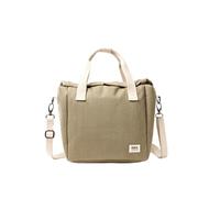 ROKA London Hampstead Insulated Lunch Bag - Roll Top Lunch Tote Cooler Bag with Adjustable Shoulder Strap, Water Resistant Reusable Lunch Bag for Work, School, Picnic & Travel (Taupe)