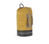 ROKA London Heathrow Duffle Backpack, Water-Resistant, Detachable Straps, Carry-On, Corn Yellow