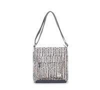 ROKA London Kennington Sustainable Crossbody Recycled Canvas Linear Dot