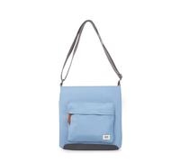 ROKA London Kennington Sustainable Crossbody Recycled Nylon Retro Blue
