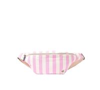 ROKA London Mill Hill Crossbody Bag - Lightweight Water-Resistant Everyday Shoulder/Bum Bag for Women and Men - Secure Zip Compartments, Adjustable Strap (Sherbert Stripe, Small)