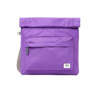 ROKA London Stratford Large Crossbody Bag, Lightweight Weather-Resistant Shoulder Bag for Work, Travel & Everyday (Fresh Purple)