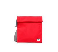 ROKA London Stratford Small Recycled Nylon Crossbody Bag Chilli Oil