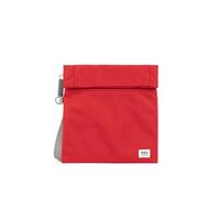 ROKA London Stratford Small Recycled Nylon Crossbody Bag (Cranberry)