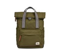 ROKA London The Canfield Medium Backpack | Nylon Roll Top Rucksack Magnetic Closure, for Work School & Travel, Lightweight Laptop Backpack, Secure Pockets Men & Women