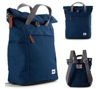 ROKA London The Finchley Backpack Bag, Medium, Marine Blue