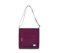 ROKA London The Kennington Crossbody Bag | Medium Nylon, Multi Pockets, Chunky Zip, Adjustable Strap, for Travel, Work & School