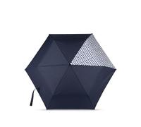 ROKA London Waterloo SMALL Ultra Light Umbrella Recycled Nylon Denim Rain