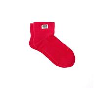 ROKA London Wembley Socks - Soft Breathable Everyday Socks - Soft Breathable Stretch Comfort Casual Trainer Socks for Work, Travel & Daily Wear (Scarlet)