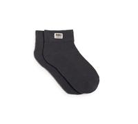 ROKA London Wembley Socks - Soft Breathable Everyday Socks - Soft Breathable Stretch Comfort Casual Trainer Socks for Work, Travel & Daily Wear (Faded Black)