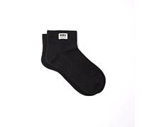 ROKA London Wembley Socks - Soft Breathable Everyday Socks - Soft Breathable Stretch Comfort Casual Trainer Socks for Work, Travel & Daily Wear (Black)