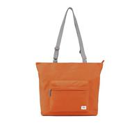 ROKA Trafalgar Medium Tote Bag with Zip for Women & Men - Nylon Tote Bag with Compartments & Adjustable Strap for Work & School - Burnt Orange