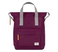 ROKA London Bantry B Small Sustainable Nylon Backpack Royal Burgundy