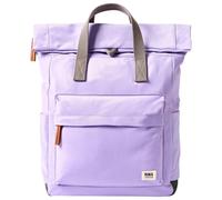 ROKA London The Canfield Medium Backpack | Nylon Roll Top Rucksack Magnetic Closure, for Work School & Travel, Lightweight Laptop Backpack, Secure Pockets Men & Women