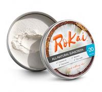 RoKai Natural Mineral Sunscreen SPF20-4 Organic Ingredients with Zinc Oxide - Unscented. Non-Nano, Chemical-Free UV Protection - Safe Sunscreen for Sensitive Skin - 100ml Moisturising Formula