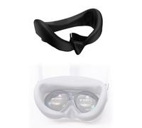 Rokeblau Silicone Face Interface for Pico 4 Ultra, VR Headset Accessories, Silicone Face Pad Cover, Soft Face Pad Mask for Pico 4 Ultra Headset (Black)