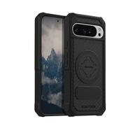 Rokform Case Compatible with Google Pixel 9 Pro XL, Rugged Series, Magnetic Cover with RokLock, Drop Tested Armor (Black)