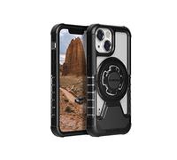 ROKFORM - iPhone 13 Mini Case, Crystal Series, Compatible with Double Magnet Plus MagSafe, Slim Magnetic Case with Roklock Rotating Lock, Drop Tested Armor (Clear)