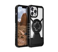 Rokform - iPhone 13 Pro Max Case, Crystal Series, Dual Magnet Plus MagSafe Compatible, Slim Magnetic Clear Apple Case, iPhone Cover with RokLock Twist Lock, Drop Tested Armor (Clear)