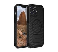 Rokform - iPhone 13 Pro Max Case, Rugged Series, Dual Magnet Plus MagSafe Compatible, Magnetic Protective Apple Gear, iPhone Cover with RokLock Twist Lock, Drop Tested Armor (Black)