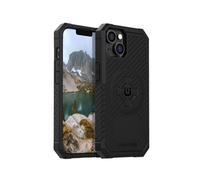 Rokform - iPhone 14 Case, Rugged Series, Dual Magnetic, iPhone Cover with RokLock Twist Lock, Protective Apple Gear, Drop Tested Armor (Black)