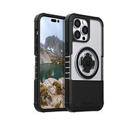 Rokform - iPhone 14 Pro Max Case, Crystal Series, Dual Magnet + MagSafe Compatible, Clear Apple Case, iPhone Cover with RokLock Twist Lock, Slim Magnetic Drop Tested Armor (Clear)