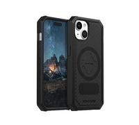 Rokform - iPhone 15 Case, Rugged Series, Magnetic iPhone 15 Cover with RokLock Twist Lock, Drop Tested Armor (Black)