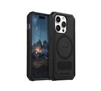 Rokform - iPhone 15 Pro Case, Rugged Series, Magnetic, iPhone 15 Pro Cover with RokLock Twist Lock, Drop Tested Armor (Black)