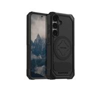 Rokform Rugged Case Compatible with Galaxy S25, Magnetic Cover with Twist Lock, Drop Tested Armor (Black)