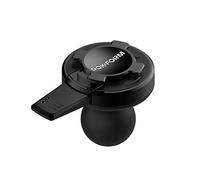 Rokform - Universal 1” Ball Adapter Motorcycle Phone Mount, Safely Secures Any Twist Lock Case with Aluminum Lever Lock, Phone Holder Bike Mount (Black)