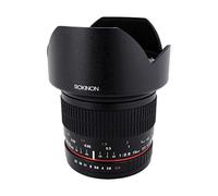 Rokinon 10mm F2.8 ED AS NCS CS Ultra Wide Angle Lens Canon EF-S Type for Canon Digital SLR Cameras (10M-C), Black
