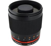 Rokinon 300M-FX-BK 300mm F6.3 Mirror Lens for Fuji X Mirrorless Interchangeable Lens Cameras, Black