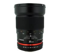 Rokinon 35mm f/1.4 Aspherical Lens with Automatic Chip for Nikon F | f/1.4 aperture with aspherical element and automatic chip for portraiture, landscapes and street scenes
